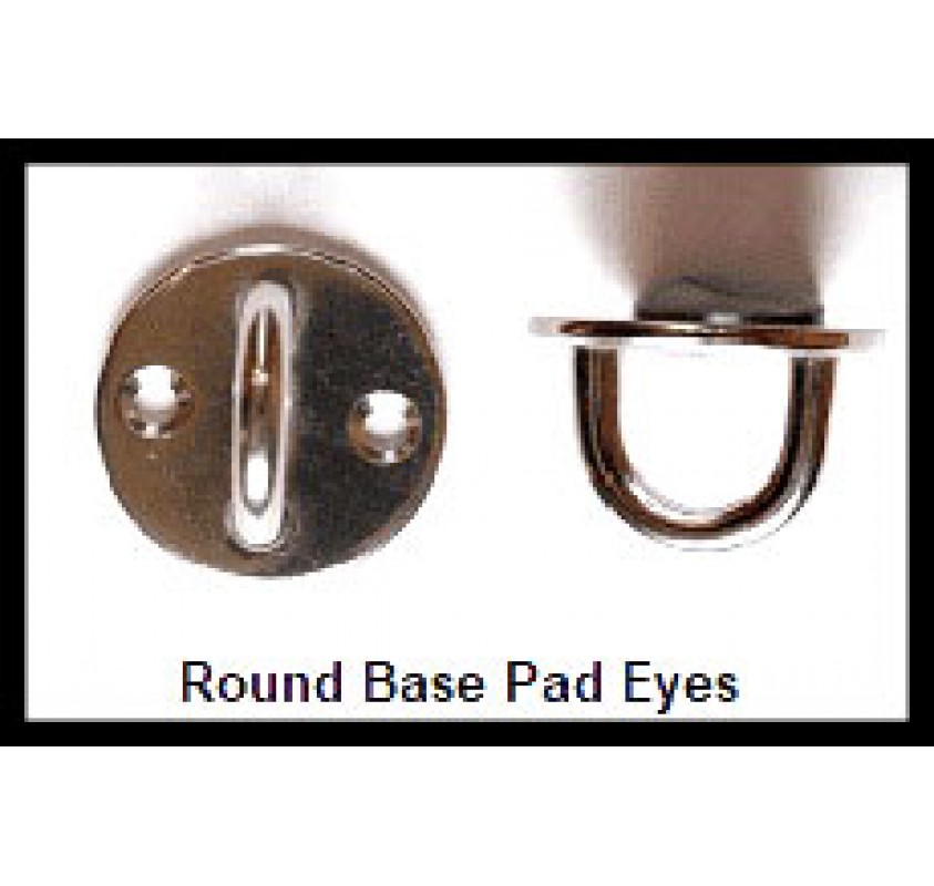 Round Base Pad Eyes Eye Plates Rope Services Direct